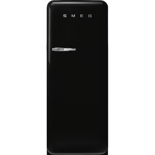 SMEG FAB28RBL6 - Retro Koelkast met vriesvak - 153 cm - Rechtsdraaiende deur - 270 L - Zwart