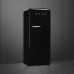SMEG FAB28RBL6 - Retro Koelkast met vriesvak - 153 cm - Rechtsdraaiende deur - 270 L - Zwart
