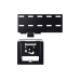SAMSUNG Slim Fit Wall Mount WMN-D90EB (2025) Muurbeugel Zwart
