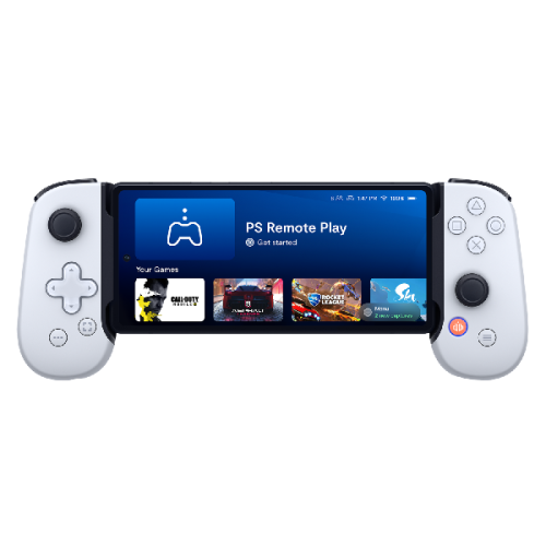 BACKBONE One PlayStation-editie USB-C iPhone 15/16-serie en Android - 2nd Gen Wit Mobiele Wit Controller 