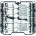 WHIRLPOOL WH6IB14BN7S1S Inbouwvaatwasser - Volledig geïntegreerd - 14 couverts - 41 dB(A)