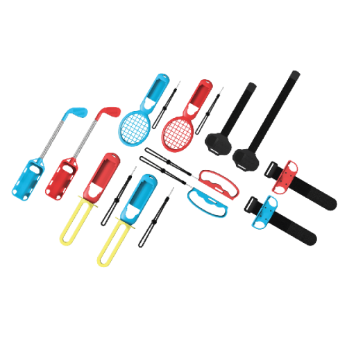 QWARE Switch 12-1 Multi color Accessoires set 