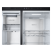 LG  GSXE90EVDD InstaView -  Amerikaanse koelkast - breedte 92.8 cm - hoogte 179 cm - inhoud 628 l - NoFrost