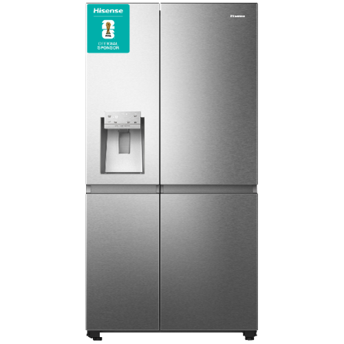 HISENSE  RS818N4IID -  Amerikaanse koelkast - breedte 91 cm - hoogte 179 cm - inhoud 632 l - NoFrost