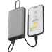 XTORM 15W Go2 Solar Powerbank 10.000 mAh + Light - Charcoal Black - XG2S101