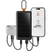 XTORM 15W Go2 Solar Powerbank 10.000 mAh + Light - Charcoal Black - XG2S101