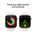 APPLE Watch Series 11 GPS + Cellular - 42mm Aluminium Case - Light Blush Sport Band S/M Smartwatch Rose Gold
