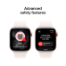 APPLE Watch Series 11 GPS + Cellular - 42mm Aluminium Case - Light Blush Sport Band S/M Smartwatch Rose Gold