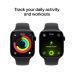 APPLE Watch Series 11 GPS - 46mm Aluminium Case - Black Sport Band M/L Smartwatch Jet Black