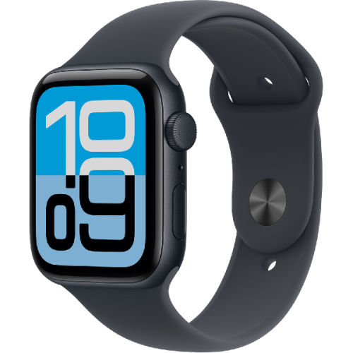 APPLE Watch SE 3 GPS - 44mm Midnight Aluminium Case - Midnight Sport Band - M/L Smartwatch Midnight