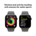 APPLE Watch Series 10 GPS + Cellular 46mm Stone Grey Sport Band M/L Smartwatch Natural