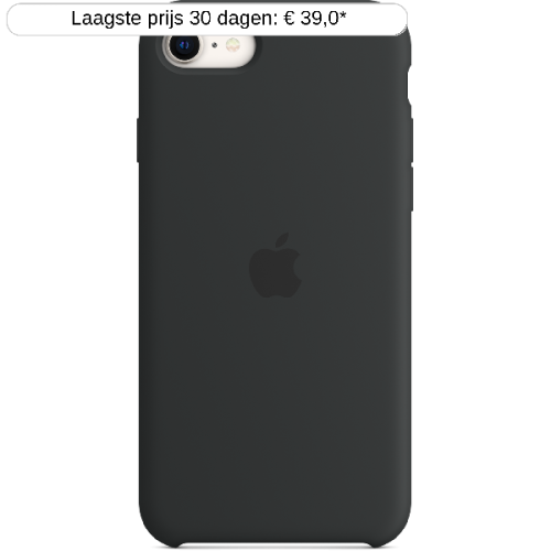 APPLE iPhone SE Siliconen Case Middernacht