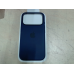 APPLE Silicone MagSafe Telefoonhoesje voor Apple iPhone 17 Pro Middernacht