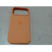APPLE Silicone MagSafe Telefoonhoesje voor Apple iPhone 17 Pro Oranje
