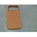APPLE Silicone MagSafe Telefoonhoesje voor Apple iPhone 17 Pro Oranje