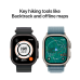 APPLE Watch Ultra 3 GPS + Cellular - 49mm Black Titanium Case - Black Alpine Loop - Medium Smartwatch Black