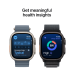 APPLE Watch Ultra 3 GPS + Cellular - 49mm Black Titanium Case - Black Alpine Loop - Medium Smartwatch Black