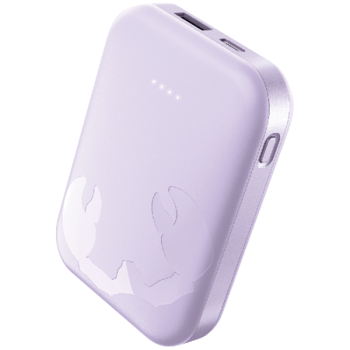 FRESH 'N REBEL Fast Charge 20W PowerDelivery 10 000 mAh USB-C Powerbank Paars