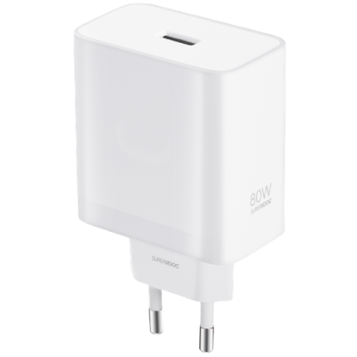 ONEPLUS 80W SuperVOOC USB-A Power Adapter - WHT Thuislader