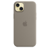 APPLE iPhone 15 Plus Siliconenhoesje met MagSafe - Klei