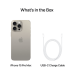 APPLE iPhone 15 Pro Max 5G - 1 TB Naturel Titanium