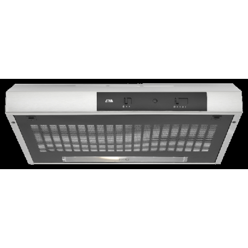ETNA AO460RVS - Afzuigkap (Onderbouw) - breedte 59.8 cm - 285 m³/h - 69 dB(A)