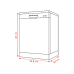 BEKO BDFN26430A Vaatwasser - Vrijstaand - 14 couverts - 47 dB(A)