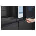LG  GSXE90EVDD InstaView -  Amerikaanse koelkast - breedte 92.8 cm - hoogte 179 cm - inhoud 628 l - NoFrost