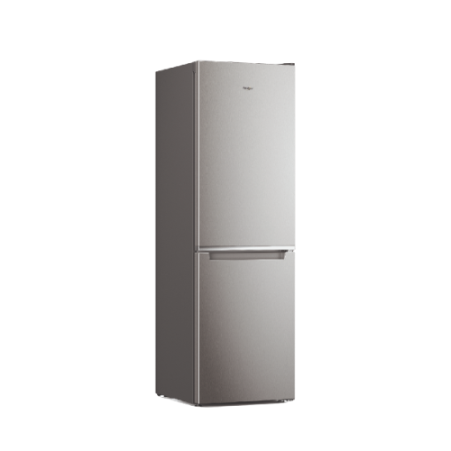 WHIRLPOOL  WNF 821 E X -  Koel-vriescombinatie - breedte 59.5 cm - hoogte 188.9 cm - inhoud 337 l - NoFrost