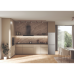 WHIRLPOOL  WNF 821 E X -  Koel-vriescombinatie - breedte 59.5 cm - hoogte 188.9 cm - inhoud 337 l - NoFrost