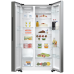 HISENSE RS711N4ACE - Amerikaanse koelkast - breedte 91 cm - hoogte 178.6 cm - inhoud 358 l - NoFrost