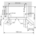 HISENSE RS711N4ACE - Amerikaanse koelkast - breedte 91 cm - hoogte 178.6 cm - inhoud 358 l - NoFrost