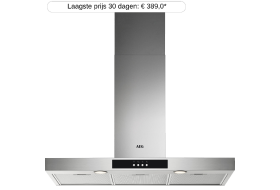AEG DBB3951M 6000 serie ExtractionTech Schouwafzuigkap 90 cm - Afzuigkap (Muur bevestigde kap) - breedte 89.8 cm - 600 m³/h - 68 dB(A)