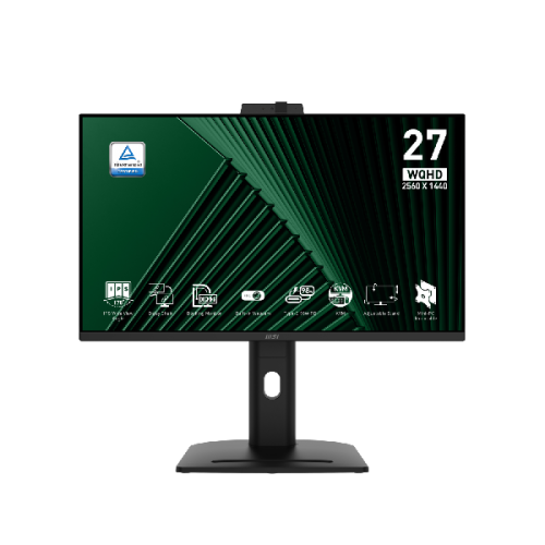 MSI PRO MP275QPDG - 27 inch - 2560 x 1440 (QHD) - IPS-paneel - in hoogte verstelbaar