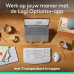 LOGITECH ERGO M575S Trackball Draadloos Muis Wit