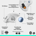 LOGITECH ERGO M575S Trackball Draadloos Muis Wit