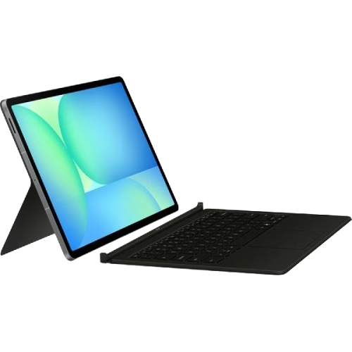 SAMSUNG Galaxy Tab S10 FE+ Keyboard Cover Beschermhoes Zwart Beschermhoes + Toetsenbord  Zwart