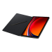 SAMSUNG Galaxy Tab S9/S9FE/S10FE/S10 Lite Book Cover Beschermhoes Zwart