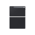 SAMSUNG Galaxy Tab S9/S9FE/S10FE/S10 Lite Book Cover Beschermhoes Zwart