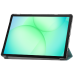 JUST IN CASE TriFold Smart Book Case Tablet Cover Beschermhoes  Groen