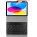 JUST IN CASE Keyboard Cover QWERTY Apple iPad 2025 (11th Gen) / iPad 2022 (10th Gen) Zwart