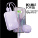 FRESH 'N REBEL Fast Charge 20W PowerDelivery 10 000 mAh USB-C Powerbank Paars