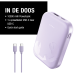 FRESH 'N REBEL Fast Charge 20W PowerDelivery 10 000 mAh USB-C Powerbank Paars