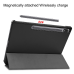 JUST IN CASE Cover TriFold Samsung Galaxy Tab S10+ / S9+ / S9 FE+ Zwart