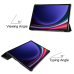 JUST IN CASE Cover TriFold Samsung Galaxy Tab S10+ / S9+ / S9 FE+ Zwart