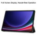 JUST IN CASE Cover TriFold Samsung Galaxy Tab S10+ / S9+ / S9 FE+ Zwart