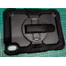 JUST IN CASE Cover Full Body Shockproof Apple iPad 2025 (11th Gen) / iPad 2022 (10th Gen) Zwart