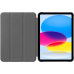 JUST IN CASE TriFold Case Apple iPad 2025 (11th Gen) / iPad 2022 (10th Gen) - Zwart