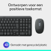 LOGITECH MK250 Draadloos Toetsenbord en muis Zwart