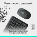 LOGITECH MK250 Draadloos Toetsenbord en muis Zwart